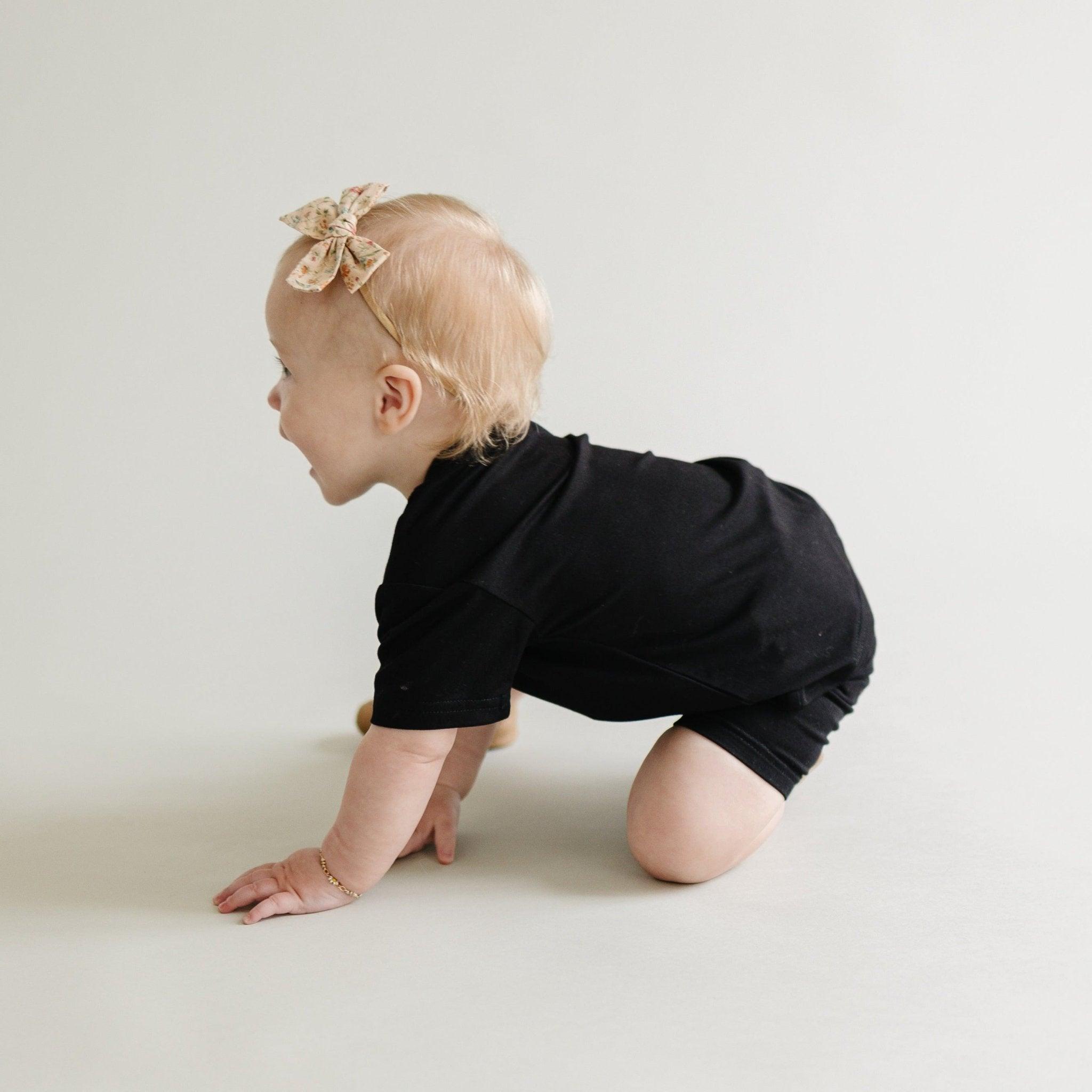 Bamboo Tee & Bike Shorts - sold as separates