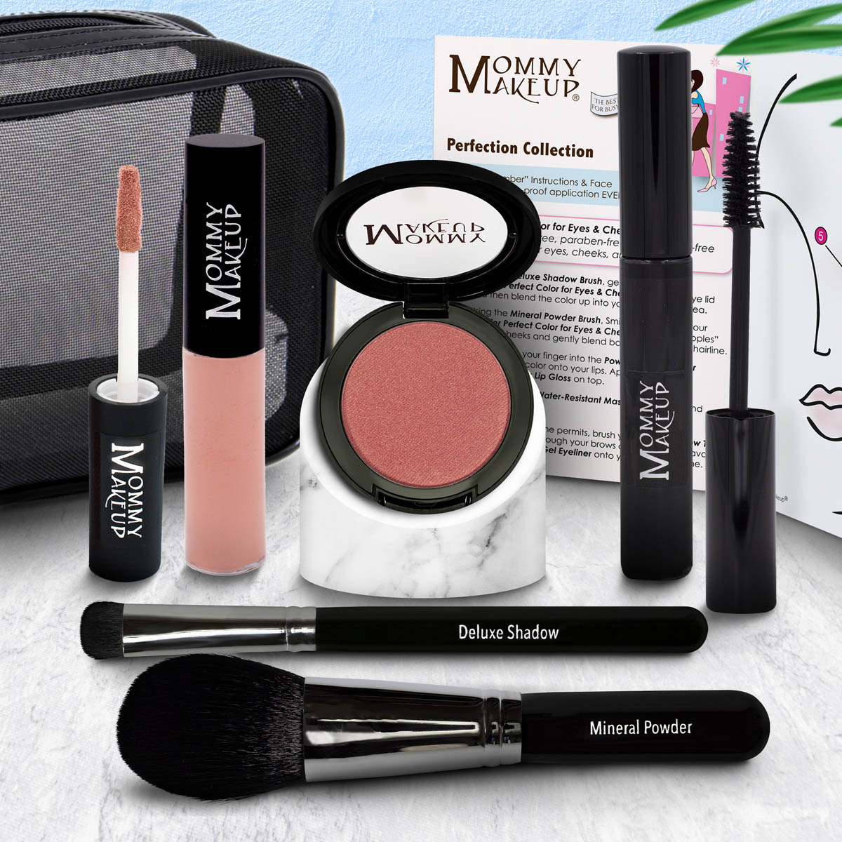 The Perfection Collection | Customizable, Talc-free, Silicone-free Makeup Set - Select Your Own Shades